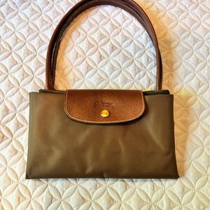 Longchamp foldable nylon tote